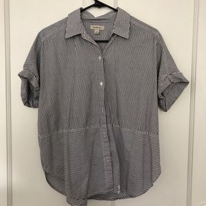 Calvin Klein Boxy Striped Courier Shirt
